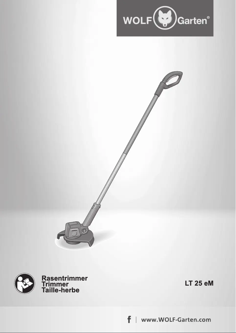 Page 1 de la notice Manuel utilisateur Wolf Garten LT 25 eM