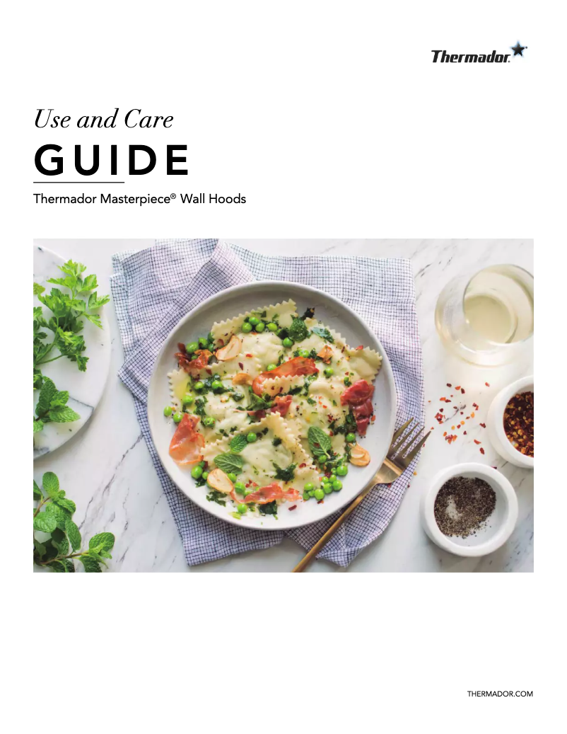 Page 1 de la notice Fiche technique Thermador HMWB30WS