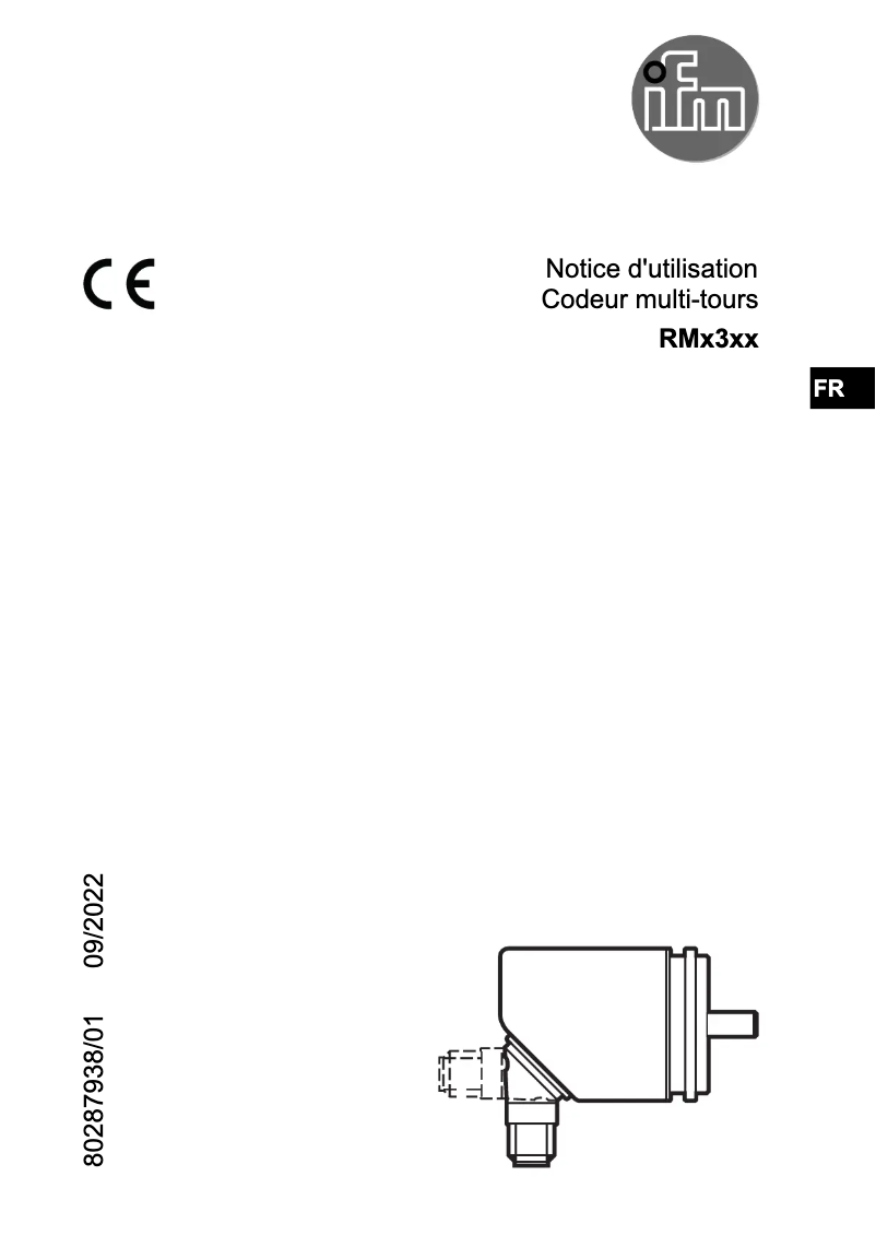 Image de la première page du manuel de l'appareil RMO300