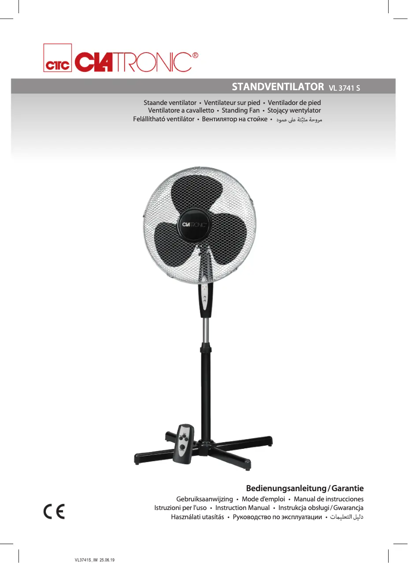 Image de la première page du manuel de l'appareil VL 3741 S