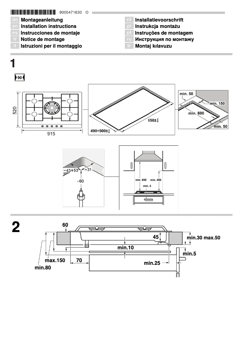 Page n°1 - Mode d'emploi Siemens EC915SC90N