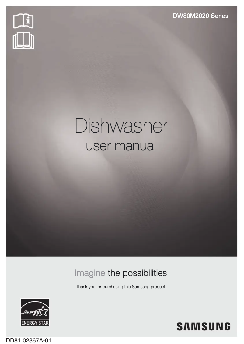 Image de la première page du manuel de l'appareil DW80M2020US
