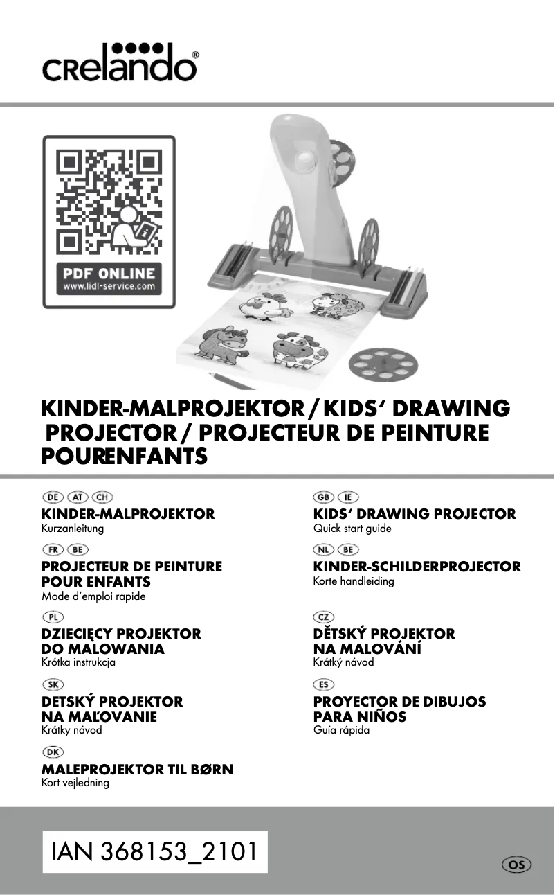 Page n°1 - Manuel utilisateur Crelando HG07964