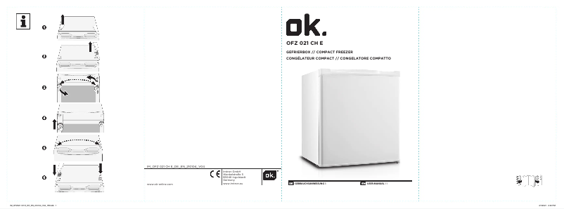 Image de la première page du manuel de l'appareil OFZ 021 CH E