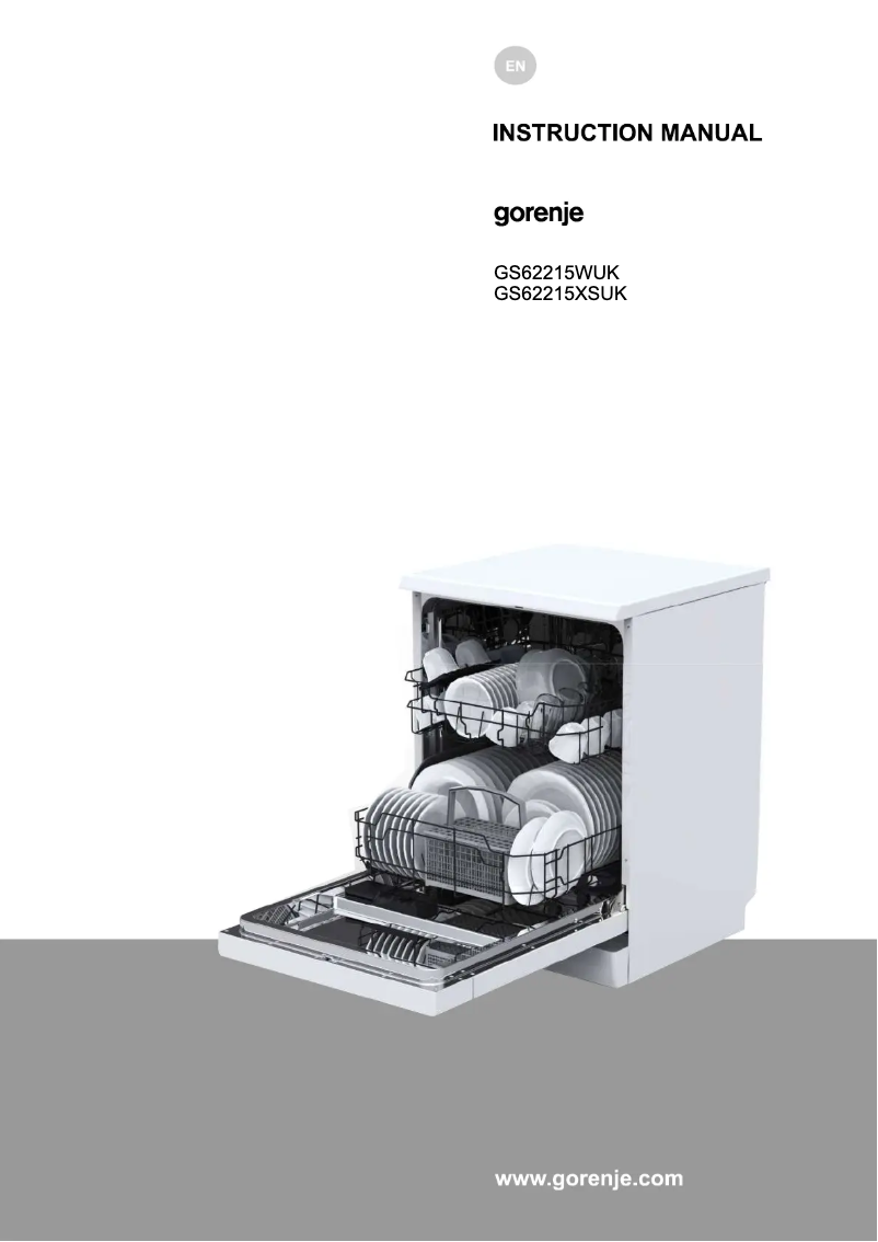 Page n°1 - Manuel utilisateur Gorenje GS62215WUK