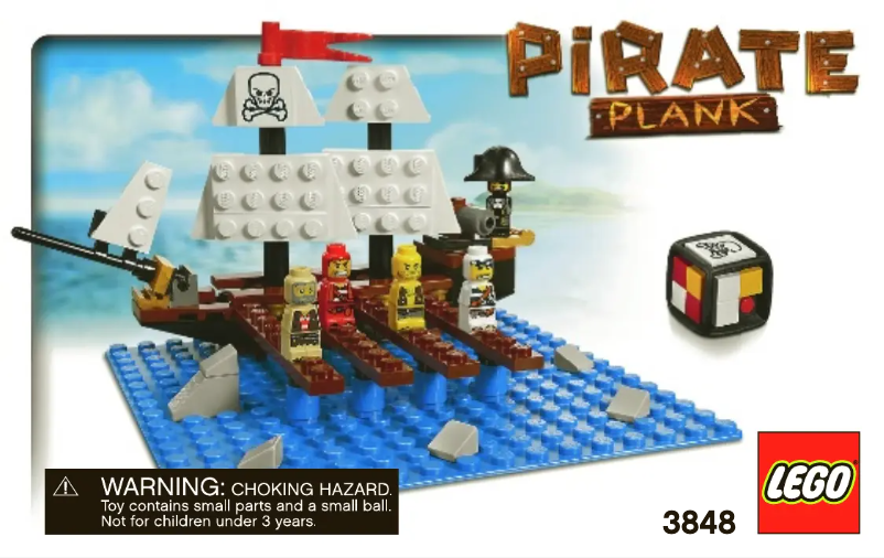 Page 1 de la notice Manuel utilisateur Lego Games 3848