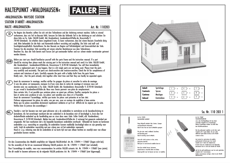 Page n°1 - Manuel utilisateur Piko 110203
