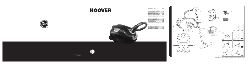 Page n°1 - Manuel utilisateur Hoover SL71_SL10011
