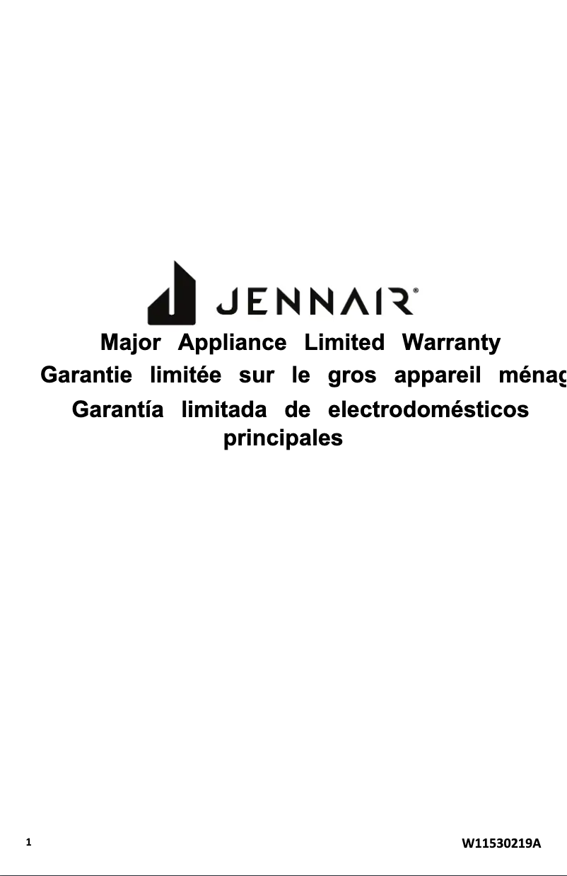 Image de la première page du manuel de l'appareil JDPSS245LX