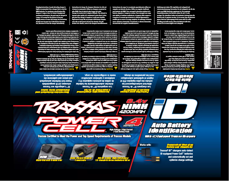 Page n°1 - Manuel utilisateur Traxxas 2950X