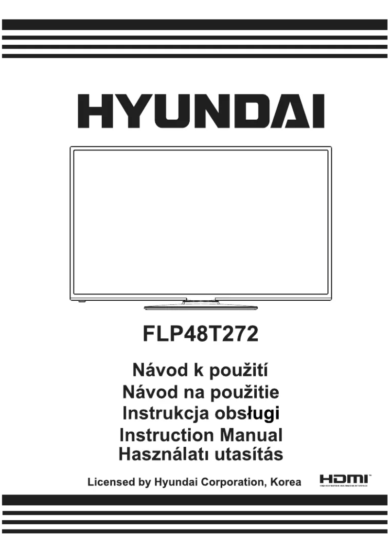 Page 1 de la notice Manuel utilisateur Hyundai FLP48T272