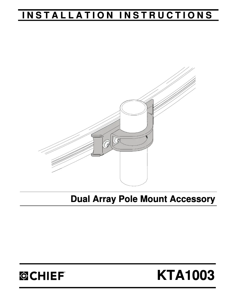 Image de la première page du manuel de l'appareil KTA1003B