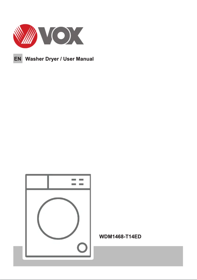 Page 1 de la notice Manuel utilisateur VOX WDM1468-T14ED