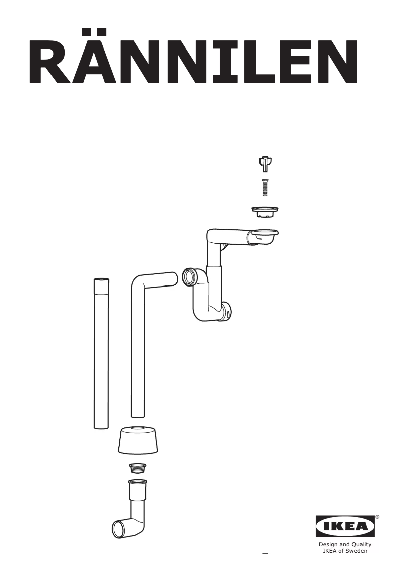 Página 1 del manual Manual de usuario Ikea RÄNNILEN