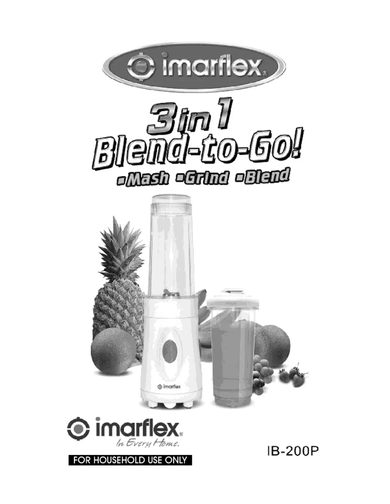 Image de la première page du manuel de l'appareil IB-200P