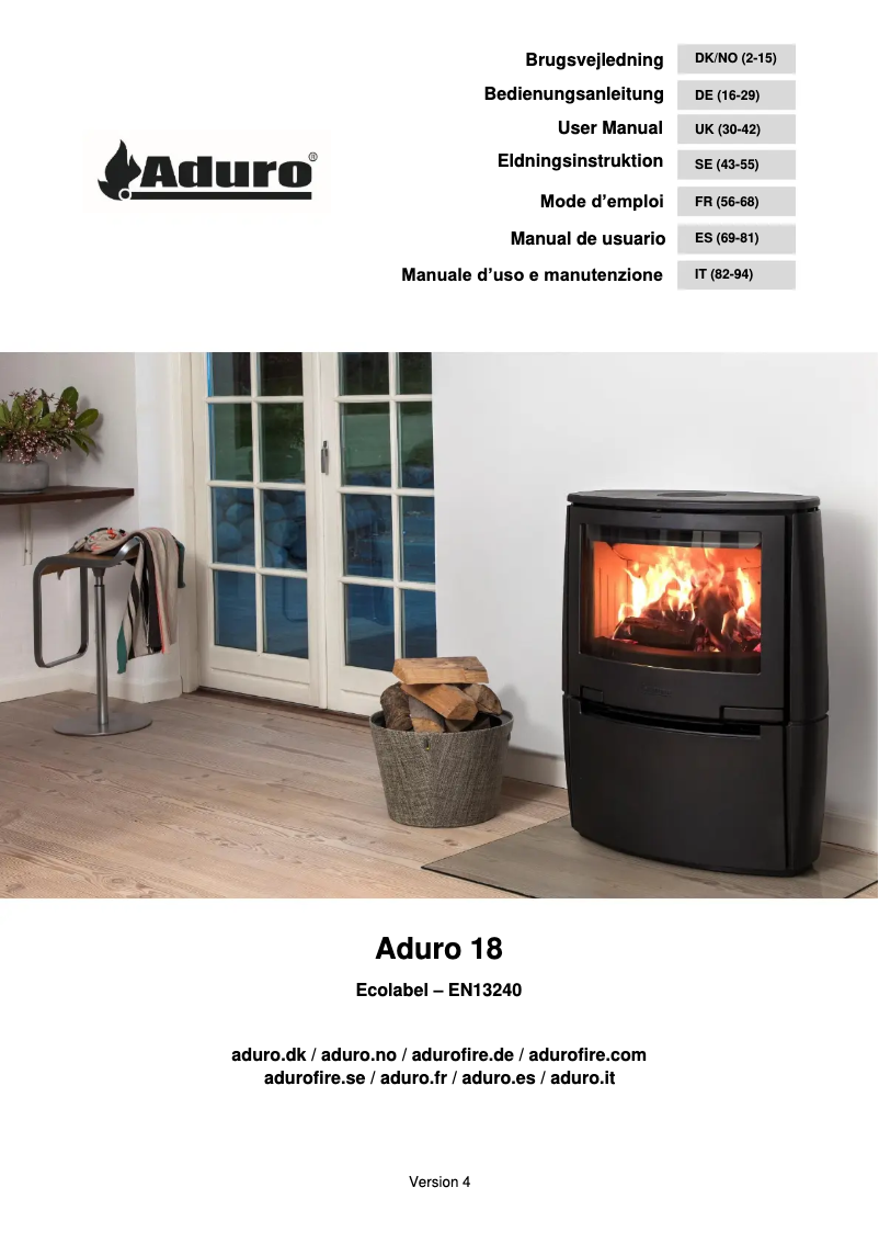 Image de la première page du manuel de l'appareil 18