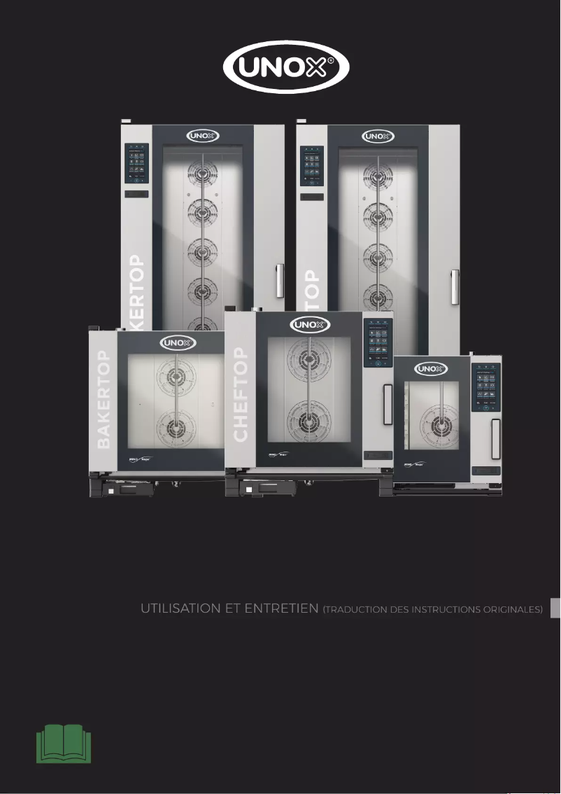 Image de la première page du manuel de l'appareil BAKERTOP MIND.Maps PLUS