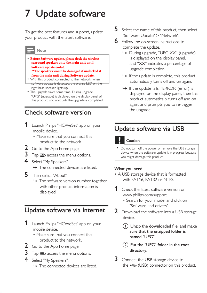 Image de la première page du manuel de l'appareil Fidelio E6
