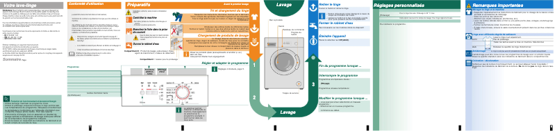Image de la première page du manuel de l'appareil WAB20060BY