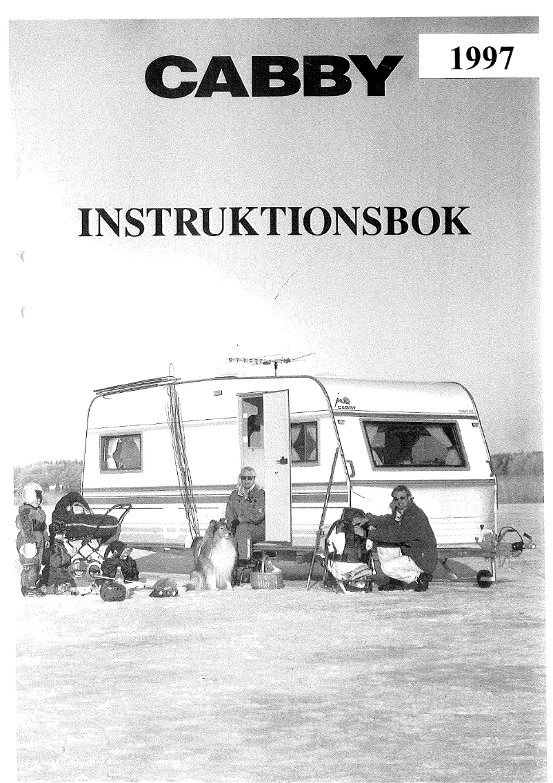 Page 1 de la notice Manuel utilisateur Cabby 1997