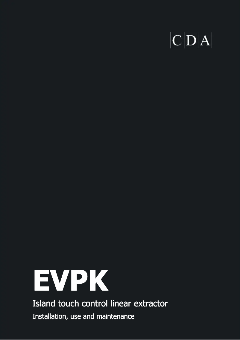 Image de la première page du manuel de l'appareil EVPK92SS