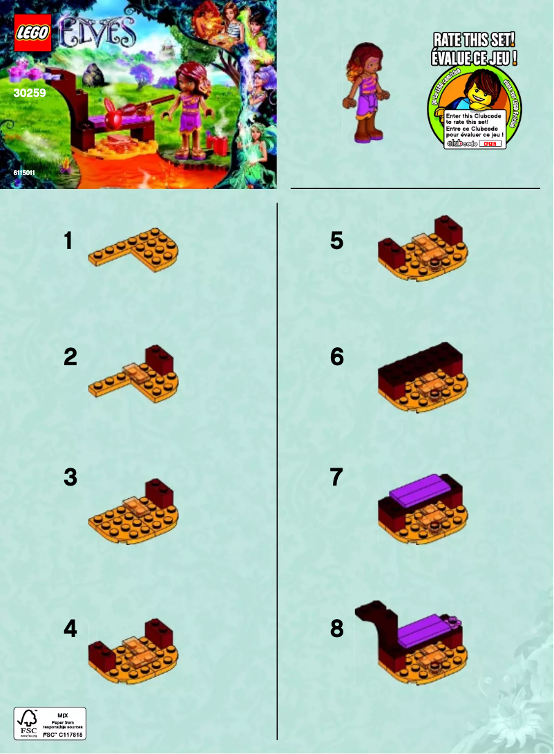 Image de la première page du manuel de l'appareil Azari's Magic Fire 30259
