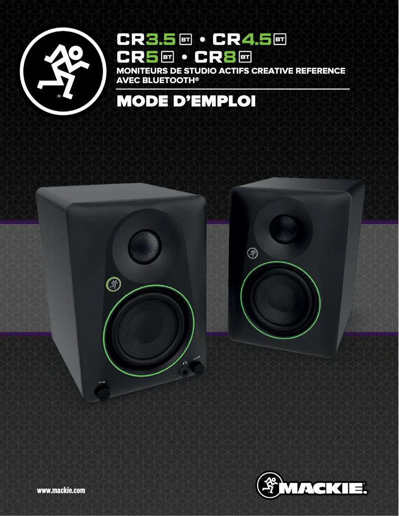 Page n°1 - Manuel utilisateur Mackie CR3.5BT
