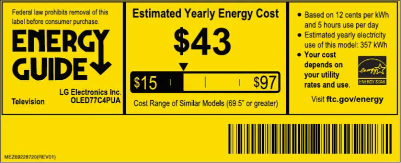 Image de la première page du manuel de l'appareil OLED77C4PUA