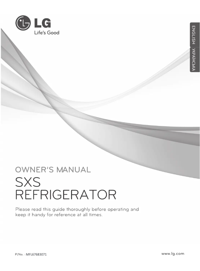 Page n°1 - Manuel utilisateur LG GC-B237AGKR