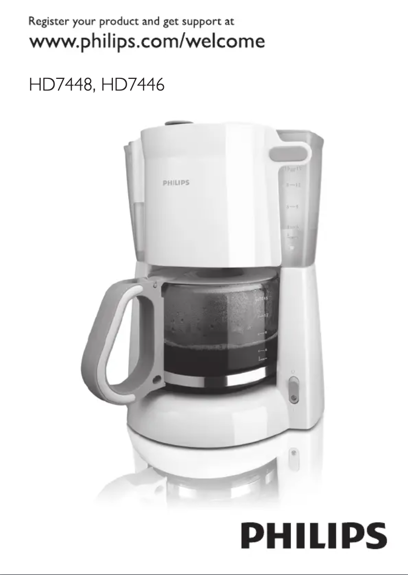 Page n°1 - Manuel utilisateur Philips HD7983