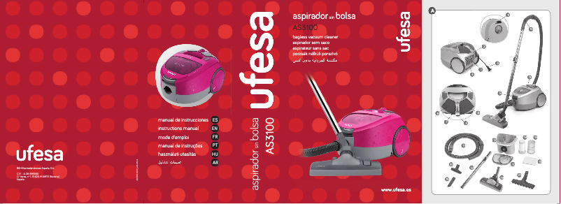 Page n°1 - Mode d'emploi Ufesa AS3100