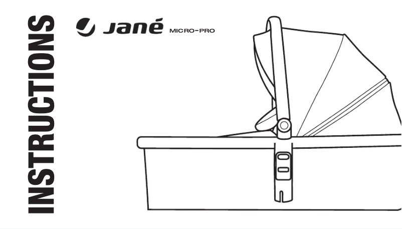 Page 1 de la notice Manuel utilisateur Jane Micro Pro