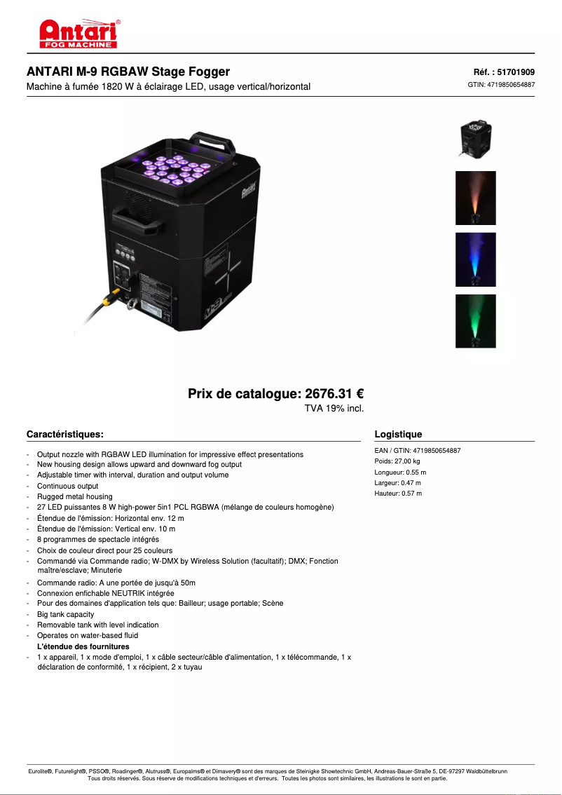 Image de la première page du manuel de l'appareil M-9