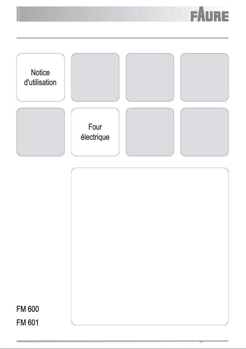 Imagen de la primera página del manual del dispositivo FM600N/1
