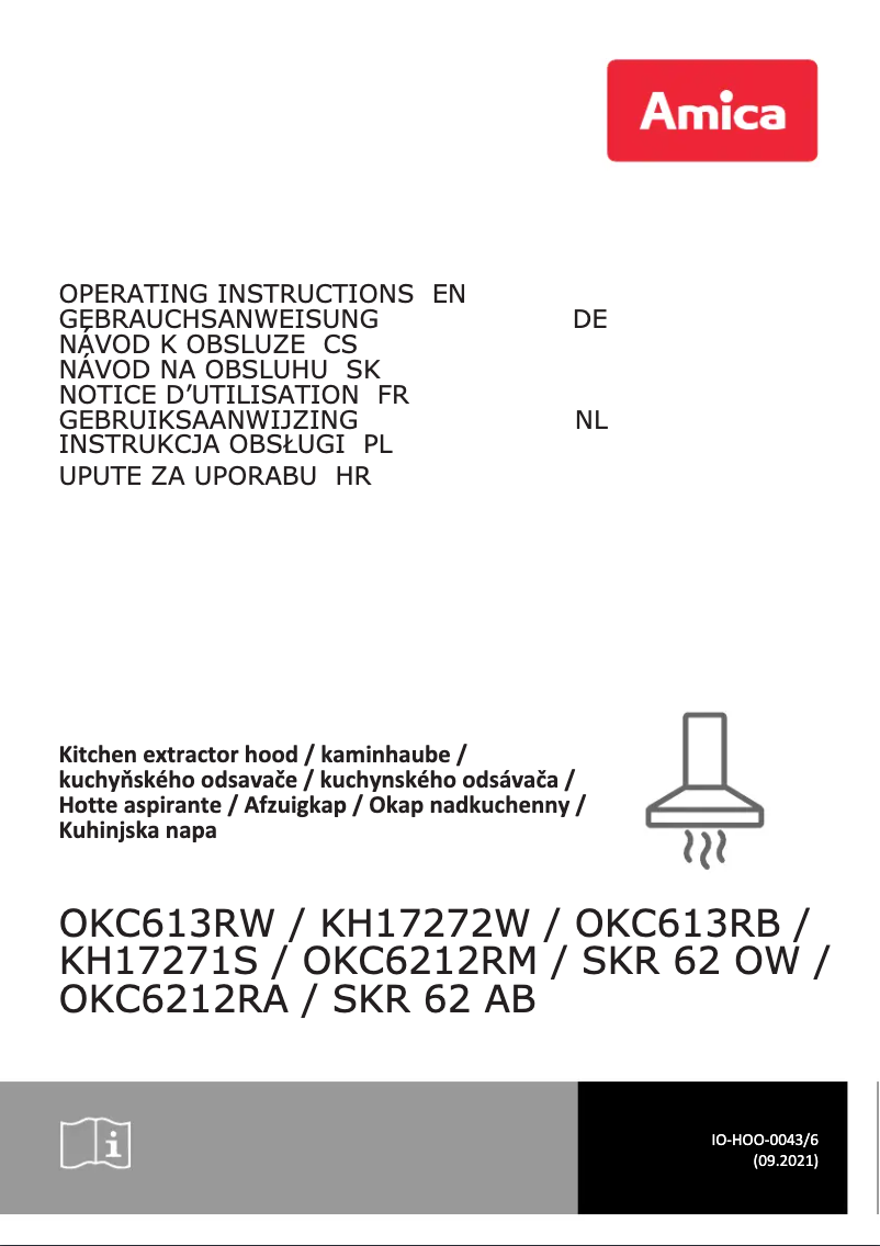 Image de la première page du manuel de l'appareil OKC6212RM