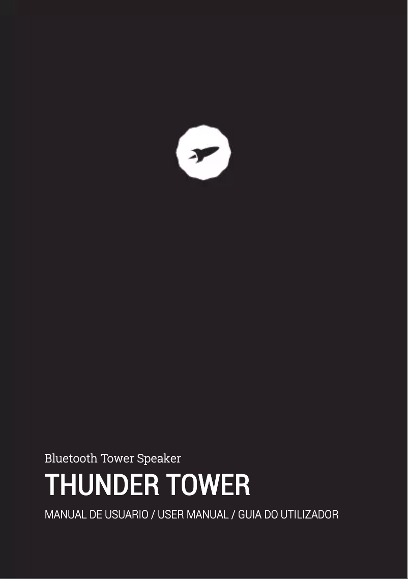 Page 1 de la notice Manuel utilisateur SPC Thunder Tower