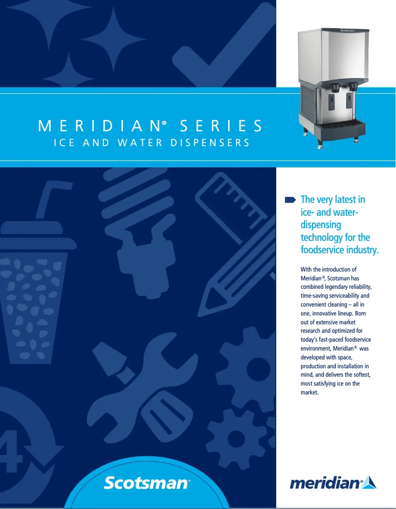 Page 1 de la notice Brochure Scotsman HID540A-1A