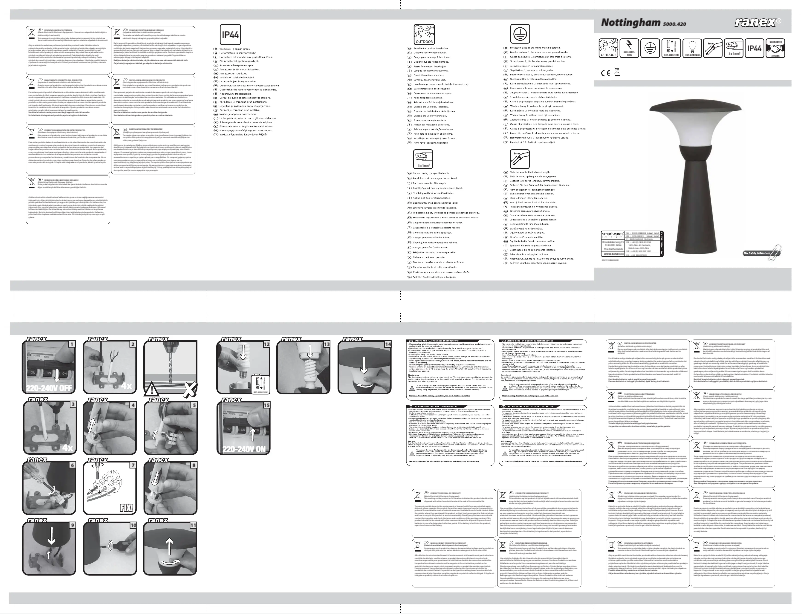 Page 1 de la notice Manuel utilisateur Smartwares 10.011.30