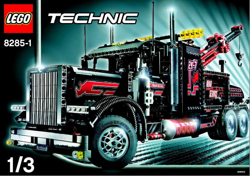 Image de la première page du manuel de l'appareil Technic 8285-1