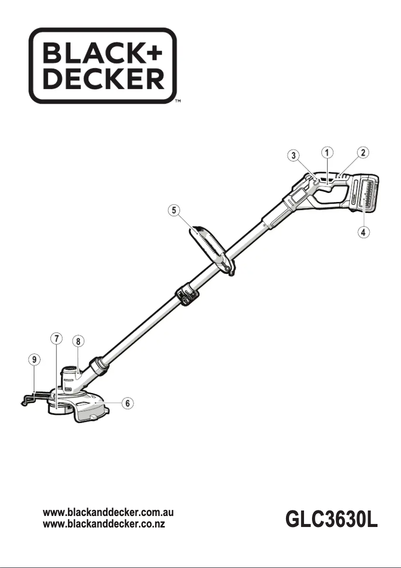 Página 1 del manual Manual de usuario Black & Decker GLC3630L