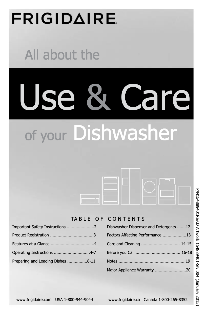 Image de la première page du manuel de l'appareil Gallery 24''