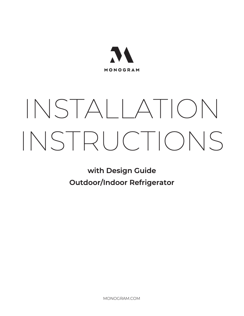 Image de la première page du manuel de l'appareil ZDOD240PLSS