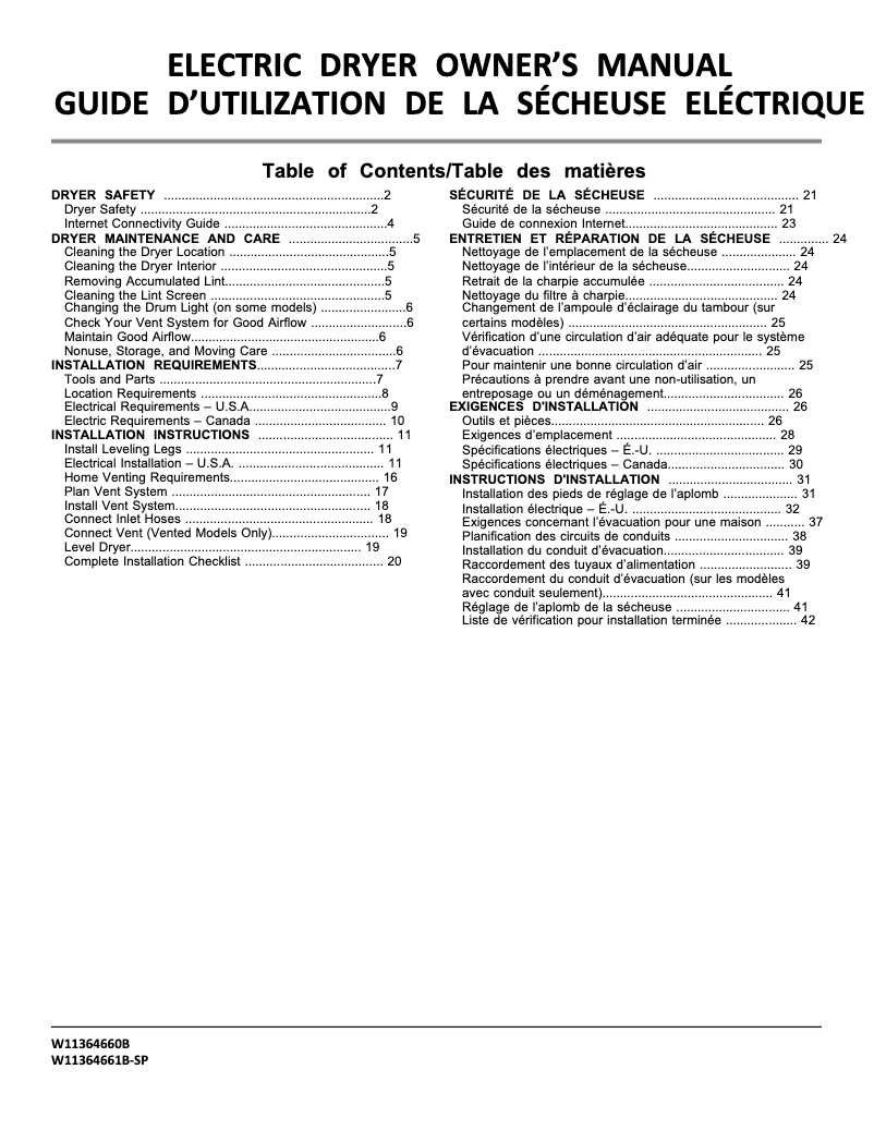 Page n°1 - Manuel utilisateur Maytag MGD4500MW