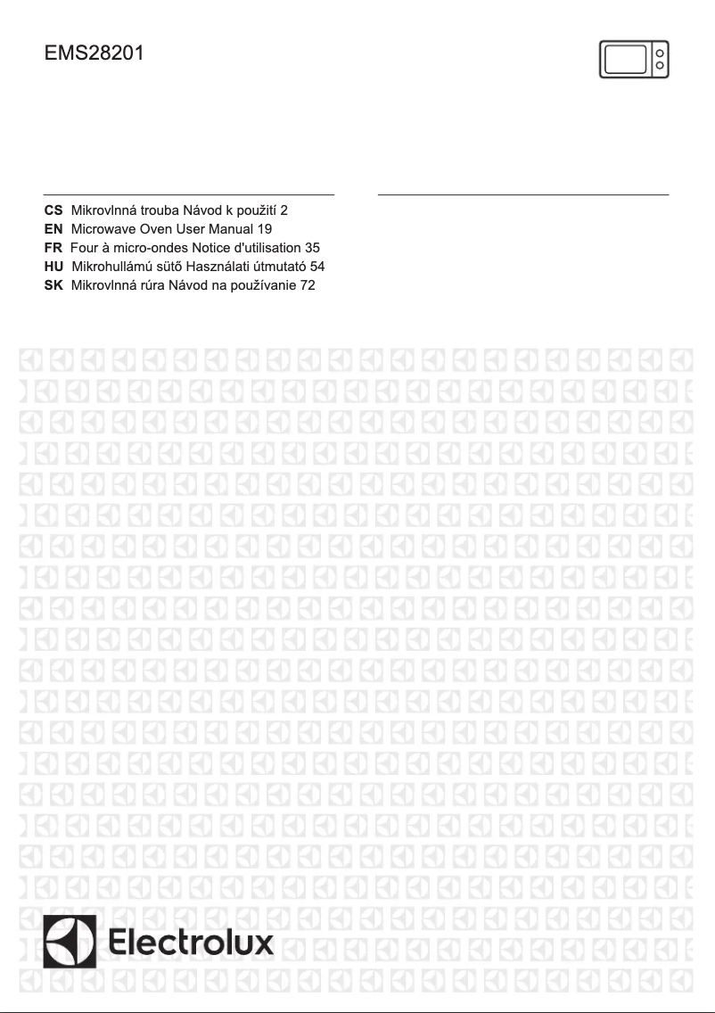 Image de la première page du manuel de l'appareil EMS28201OW