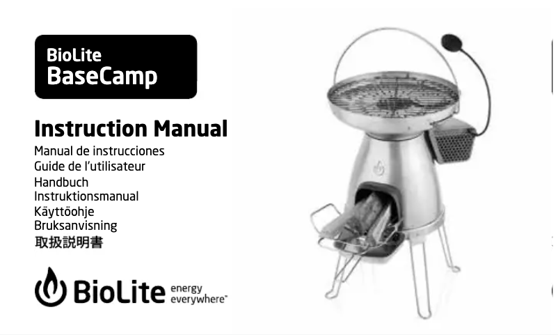 Página 1 del manual Manual de usuario BioLite BaseCamp