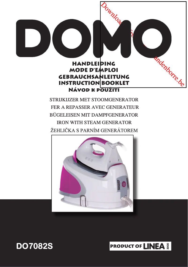 Page 1 de la notice Manuel utilisateur Domo DO7082S