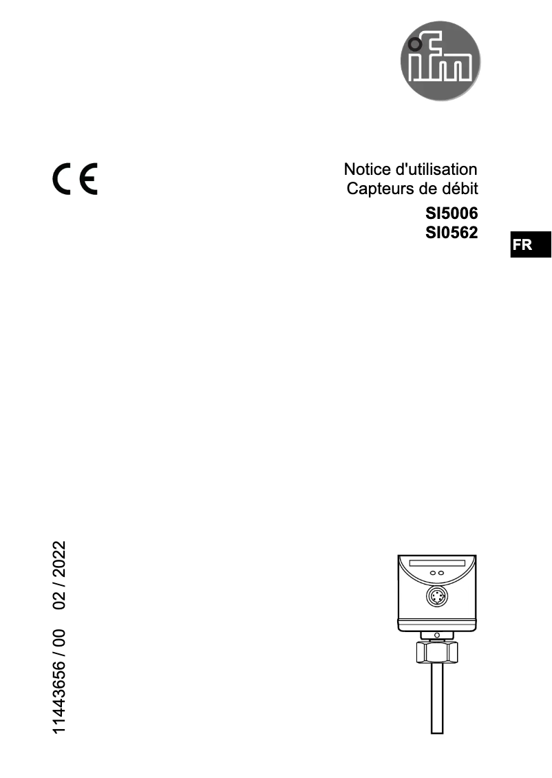 Page n°1 - Manuel utilisateur IFM SI5006