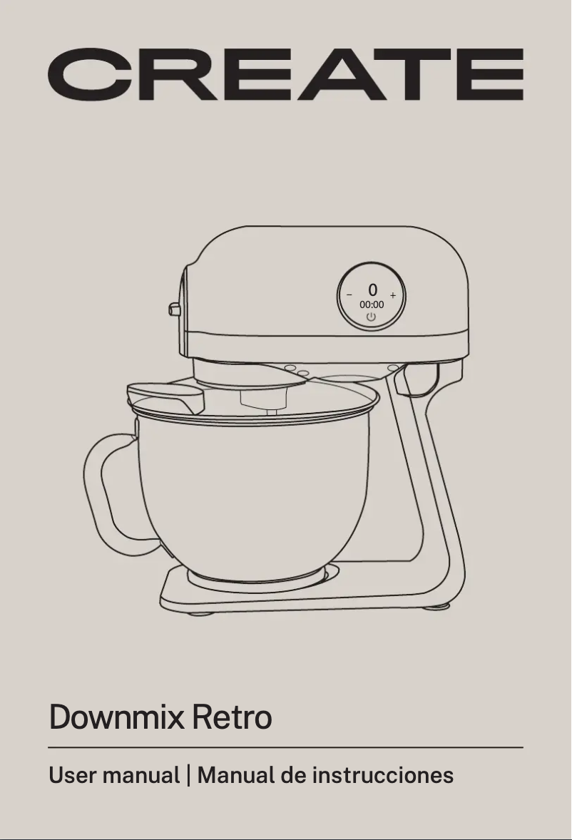 Image de la première page du manuel de l'appareil DOWNMIX RETRO