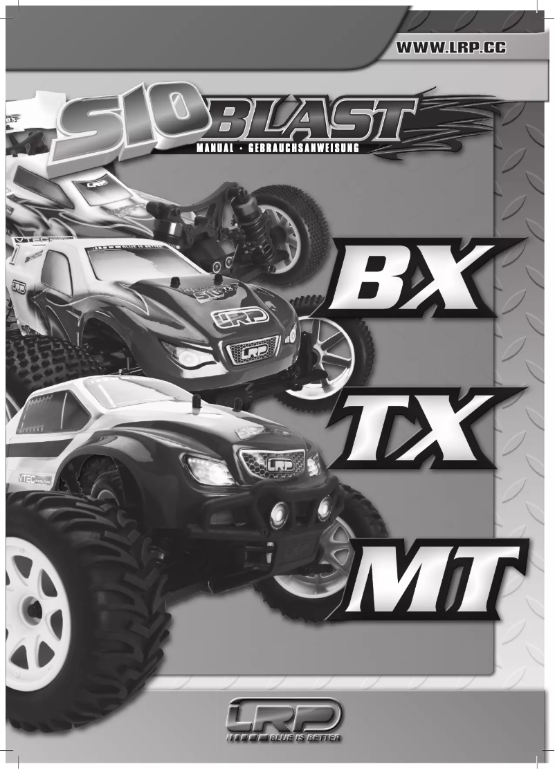 Imagen de la primera página del manual del dispositivo S10 Blast TX RTR