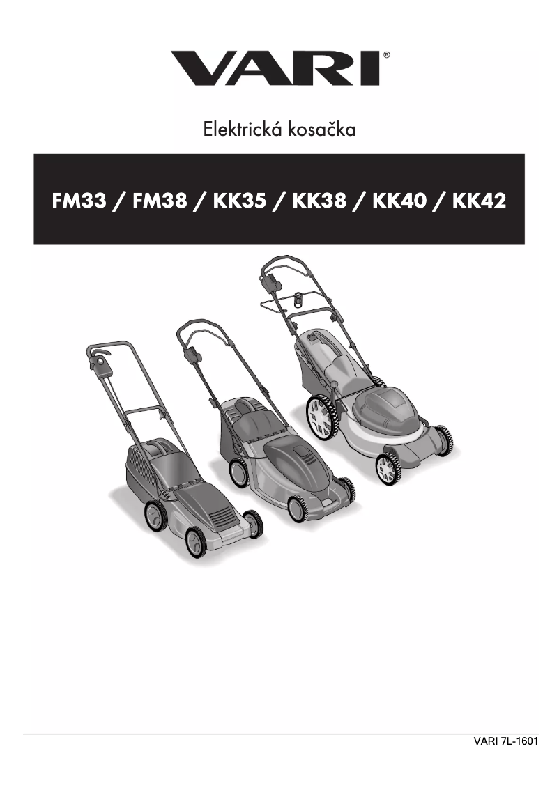 Image de la première page du manuel de l'appareil KK38